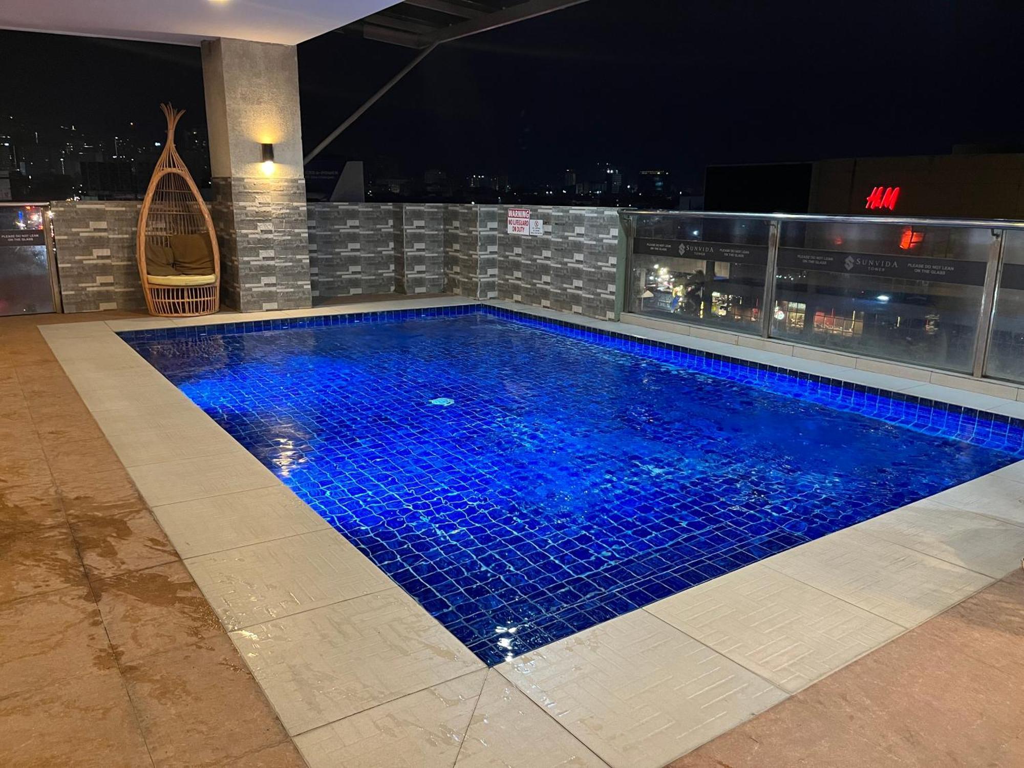 Aesthetic Functional Minimalist Space Sunvida Tower Sv1716 Cebú Exterior foto